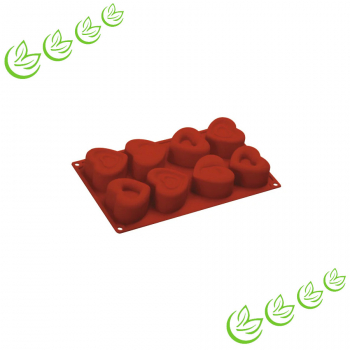 Silikonform Hearts 2